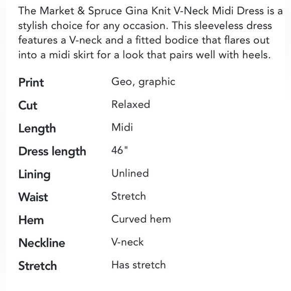 Market & Spruce Knit B-Neck Midi Dress - Picture 6 of 7